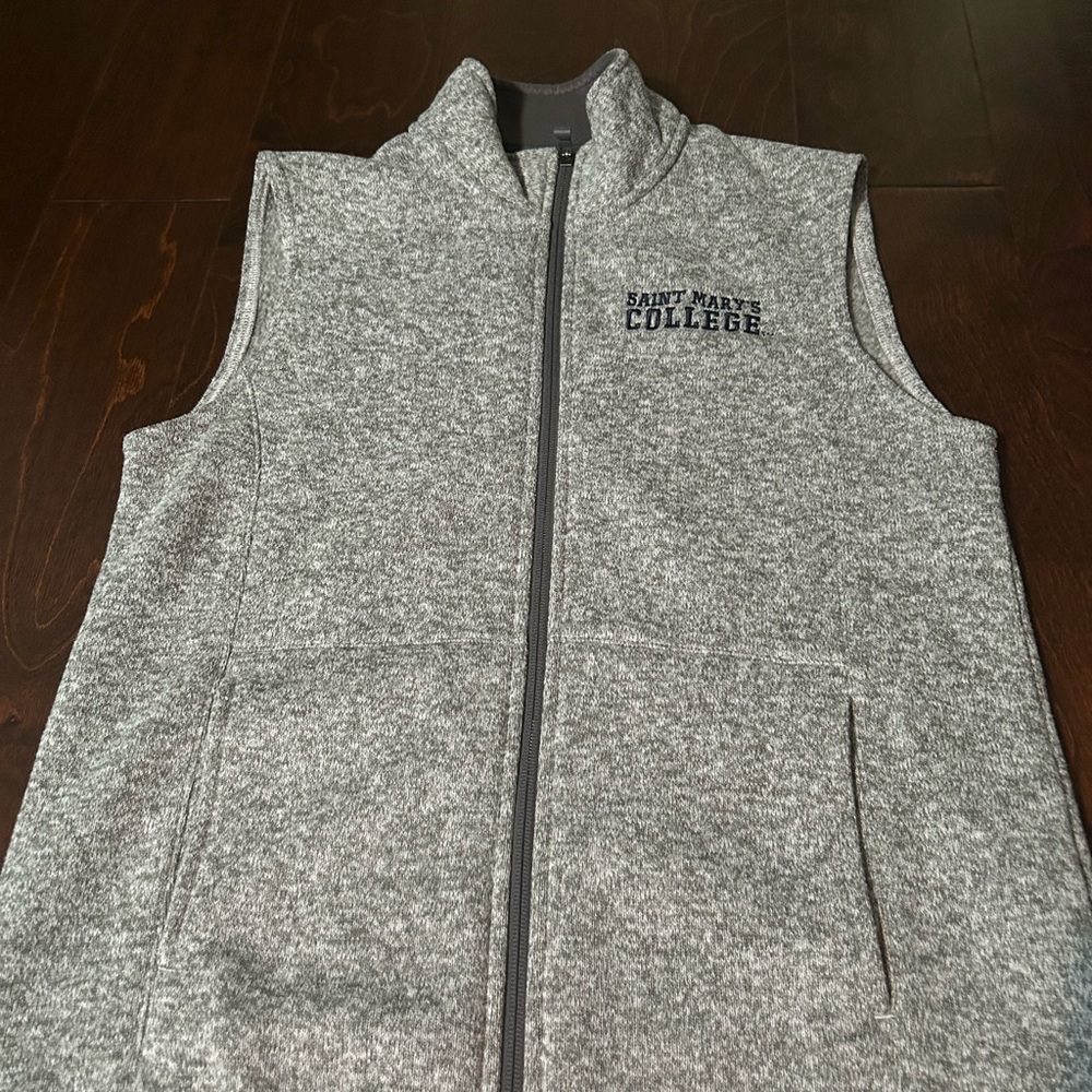 League Gray Sleeveless Vest